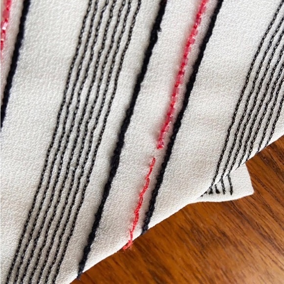 JW Anderson beaded stripe drape shirt - Picture 7 of 7